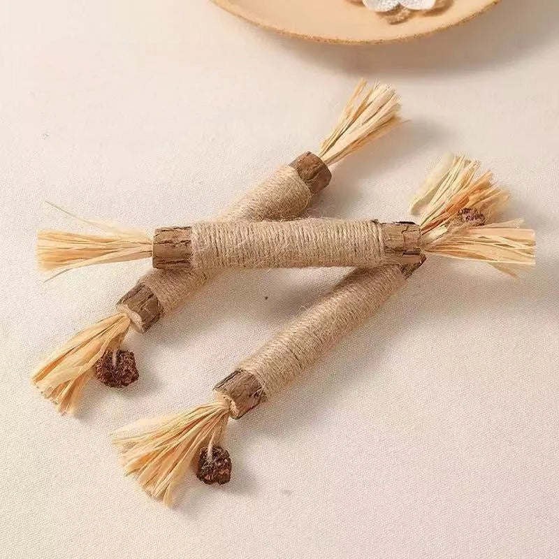 New Cat Toys Teeth Cleaning Bite Prevention Cleaning Teasing Cats Cat Sticks Self Entertainment Pet Supplies Pet Toys Cat Toy