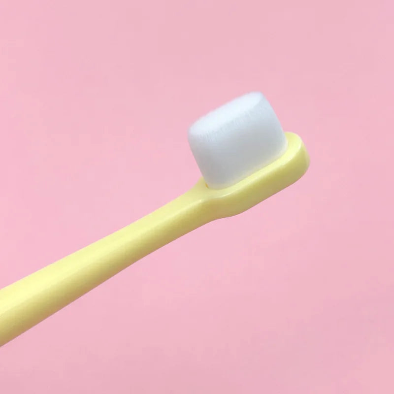 Pet Toothbrush Dog Teeth Cleaning Cat Toothbrush Oral Care Dog Toothbrushes Soft Dense Hair Tooth Brush for Dogs Mouth Cleaning