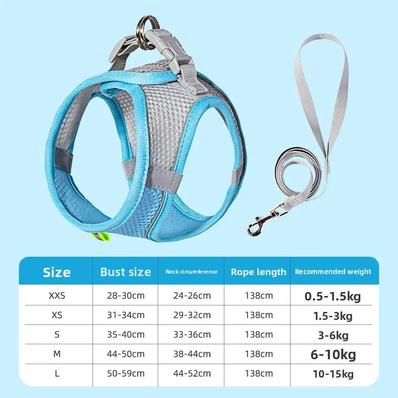 Harness for a Dog Harness Guard Harnesses for Dogs Pet Puppy Big the Small Breed Medium Anatomical Large Breeds Goods Product