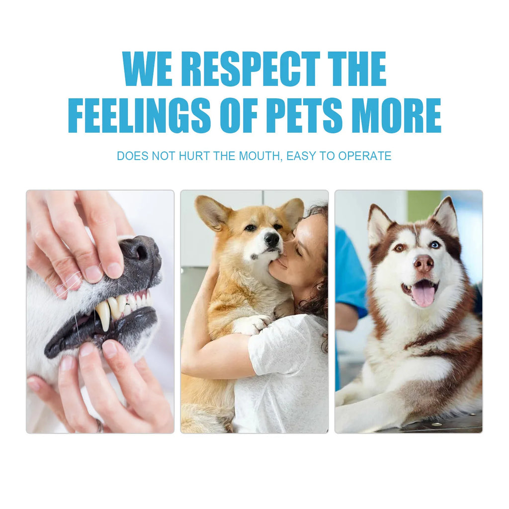 Pet Toothpaste for Dogs, Fresh Breath, Bad Breath, Dental Plaque Cleaning, Cat Oral Care Toothpaste