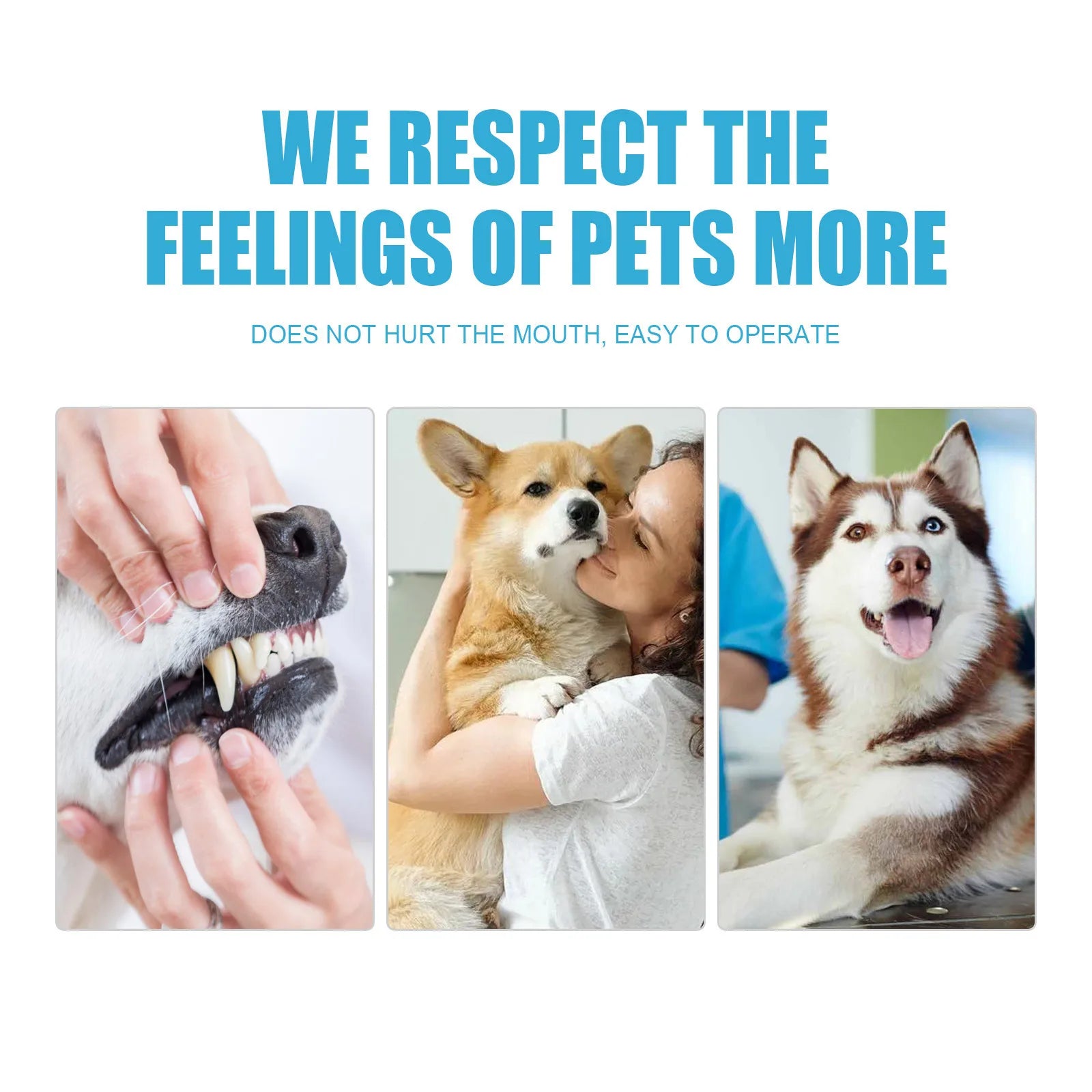 Pet Toothpaste for Dogs, Fresh Breath, Bad Breath, Dental Plaque Cleaning, Cat Oral Care Toothpaste