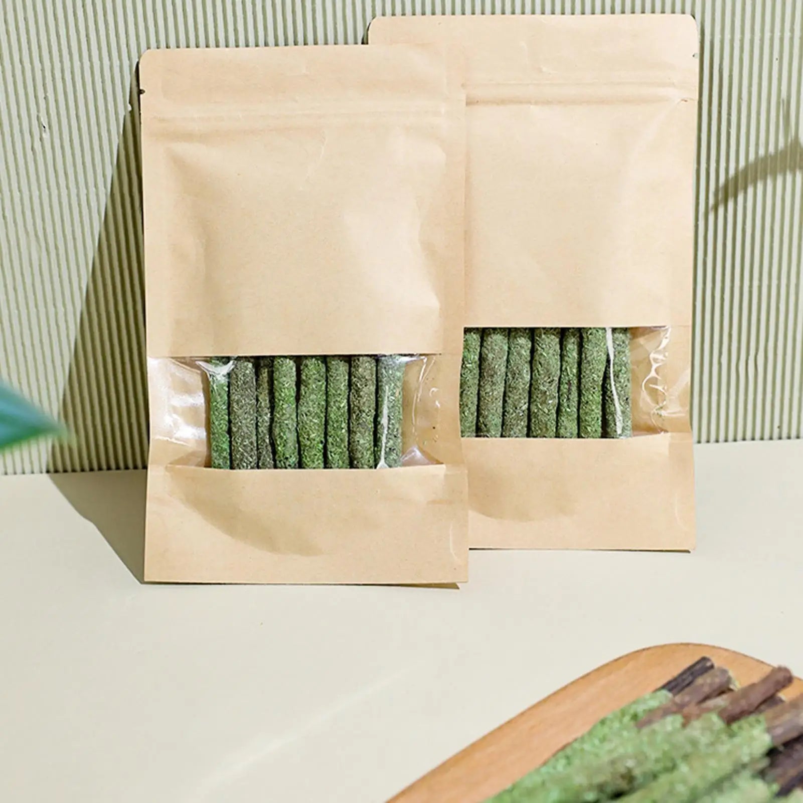 1 bag Cat Teeth Cleaning Cat Grass Stick Grass For Cat Natural Grass Molar Rod Catnip Toys Sticks Indoor Kitten Hairball Removal
