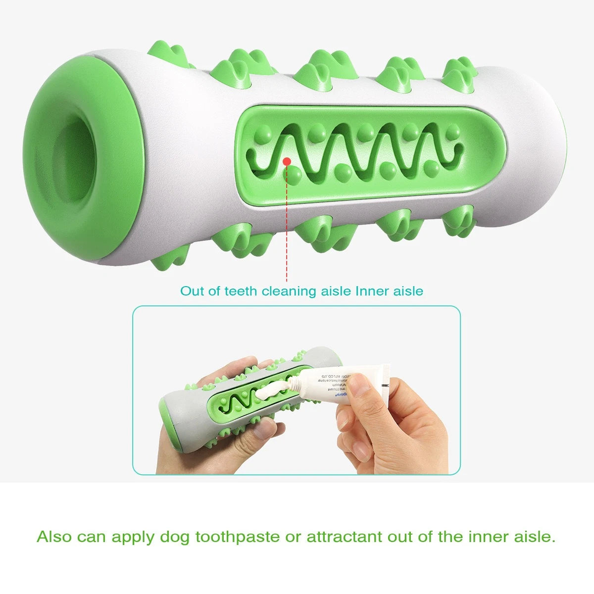 Dog Dental Chew Toys for Teeth Cleaning Puppy Teething Sticks & Chewable Bone Toothbrush Enzymatic Oral Care Fresh Breath