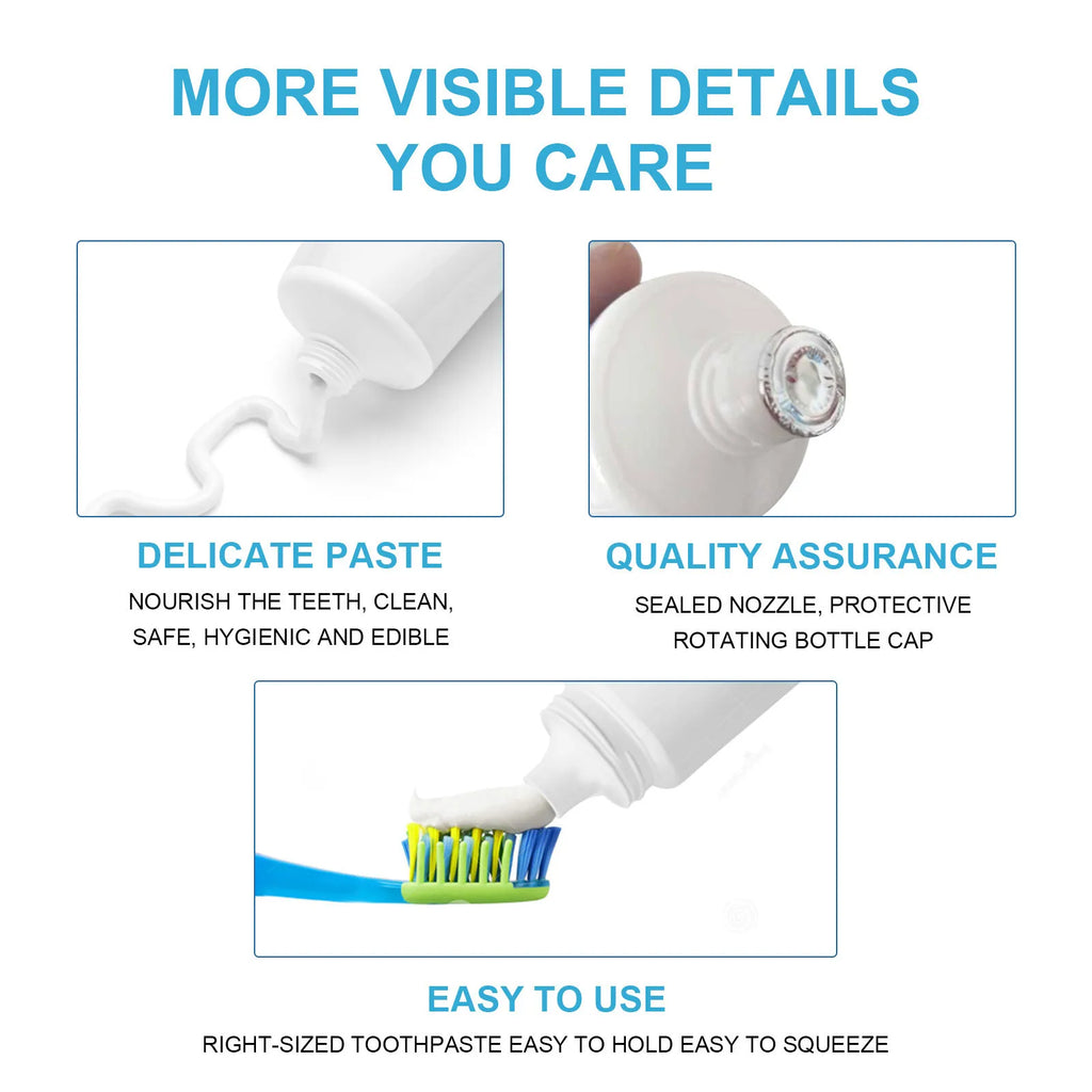 Pet Toothpaste for Dogs, Fresh Breath, Bad Breath, Dental Plaque Cleaning, Cat Oral Care Toothpaste