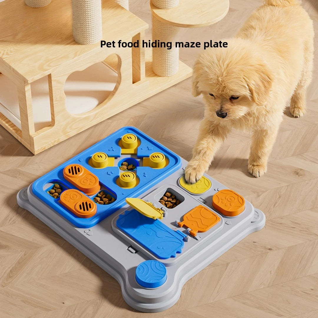 Dog Brain Training Toy & Food Dispenser: Interactive puzzle feeder for small and medium dogs, brand new item.
