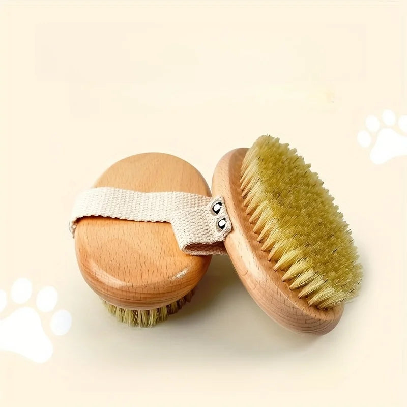 Professional Grooming Brush for Short-Haired Dogs Non-Slip Handle Gentle Grooming Reduces Shedding Pet Grooming Tool