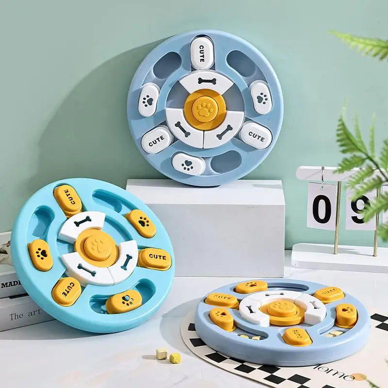 New Pet Sound Toys Dog Slow Food Basin Cat Dog Educational Toy To Relieve Boredom, Interactive Educational Feeding Toy