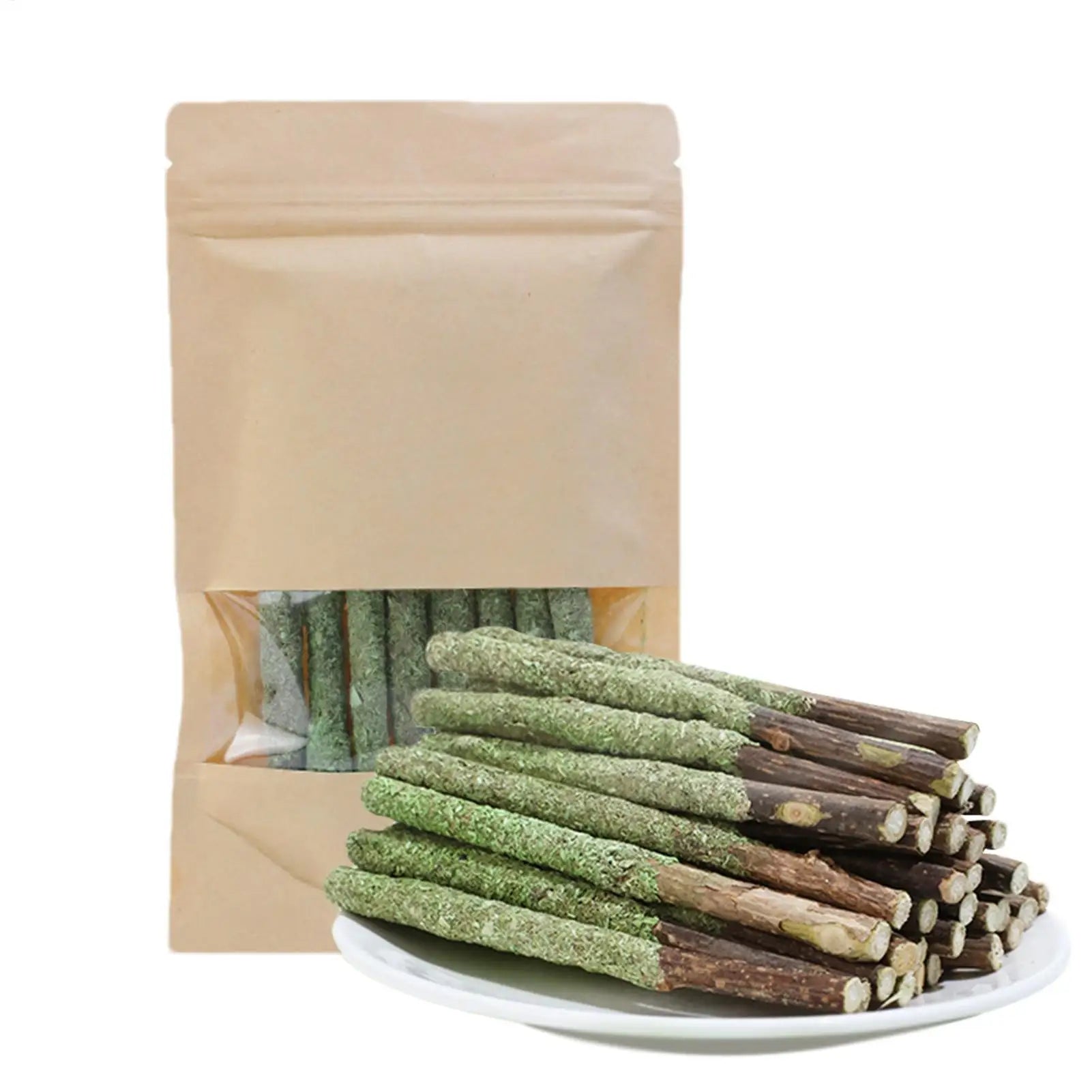 1 bag Cat Teeth Cleaning Cat Grass Stick Grass For Cat Natural Grass Molar Rod Catnip Toys Sticks Indoor Kitten Hairball Removal
