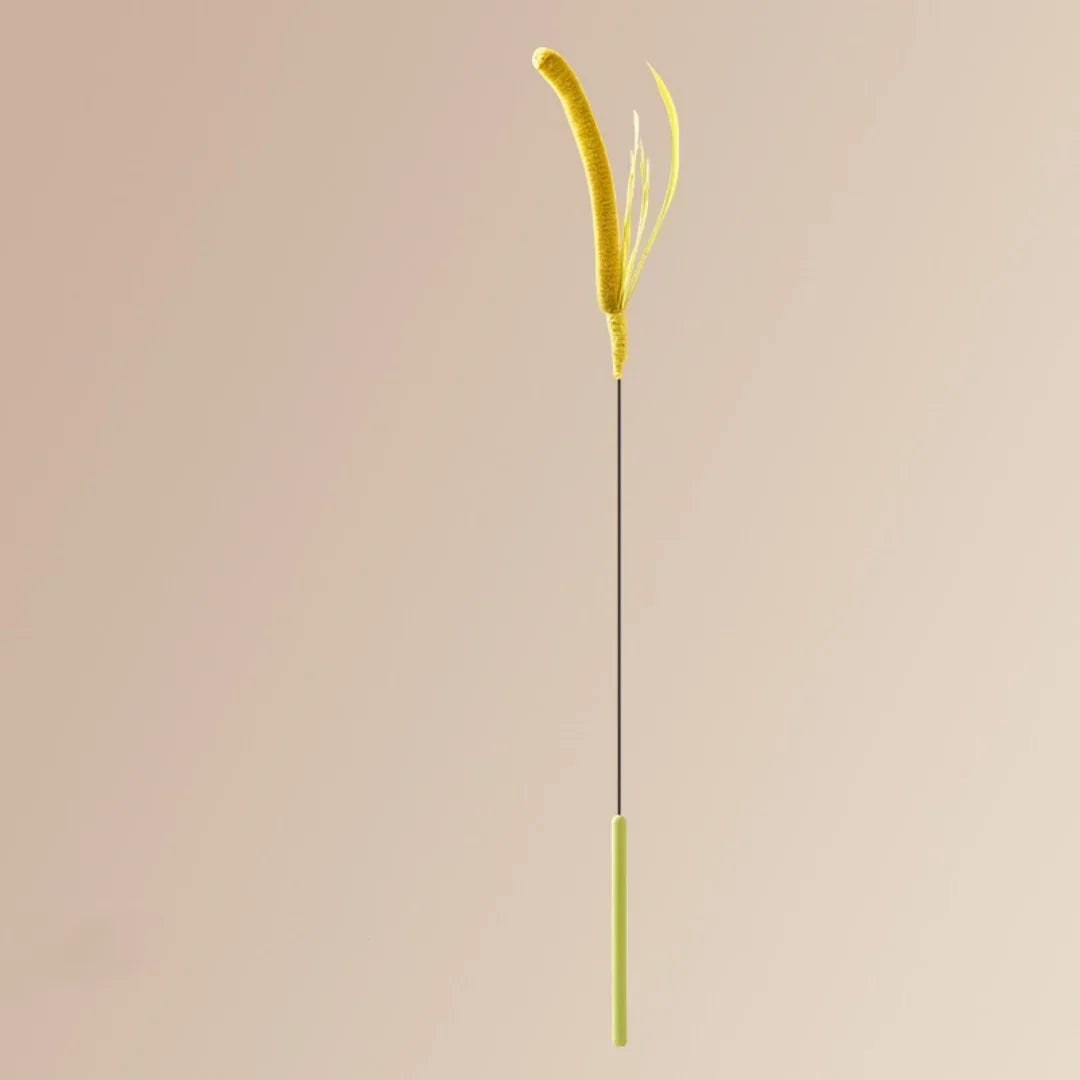Cat and Dog Grass Chew Toy Teaser Stick Natural Bite Resistant Dental Teeth Cleaning Self Soothing Play Durable Pet Toys Cat Tea