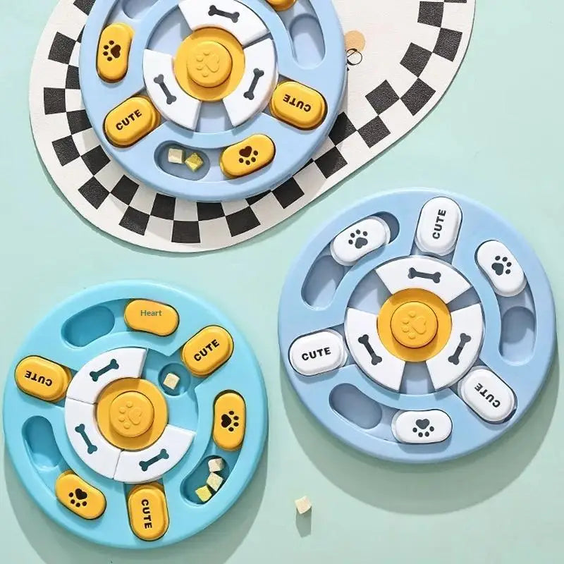 New Pet Sound Toys Dog Slow Food Basin Cat Dog Educational Toy To Relieve Boredom, Interactive Educational Feeding Toy